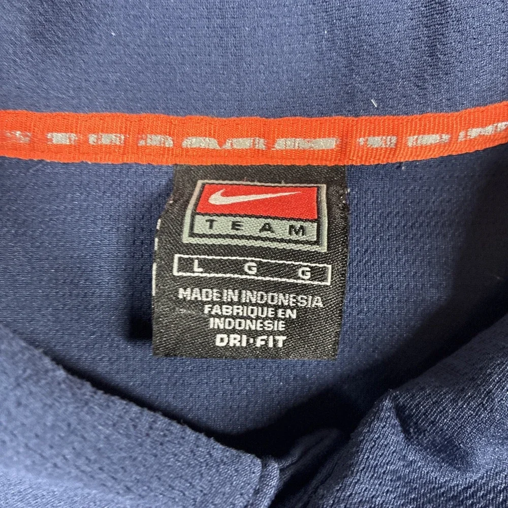 Virginia Cavaliers Nike Dri Fit Polo Shirt Men's Size Large Golf Embroidered